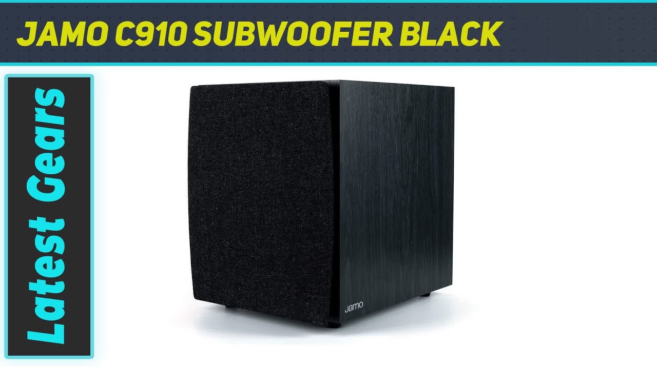 Jamo C910 Subwoofer Black AZ Review YouTube