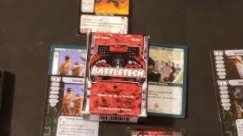 A Brief Look At Battletech CCG From WOTC
