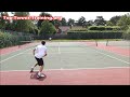 Tennis Practice | Playing Points Against ATP Pro