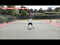 Tennis Practice | Playing Points Against ATP Pro