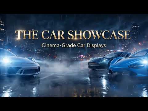 Welcome to The Car Showcase — Cinema-Grade Car Displays