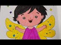 #how to colour in angle doll ?