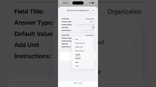 Lokate App — Building Form Templates from Scratch screenshot 3