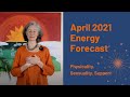 Physicality. Sensuality. Support. April 2021 Energy Forecast