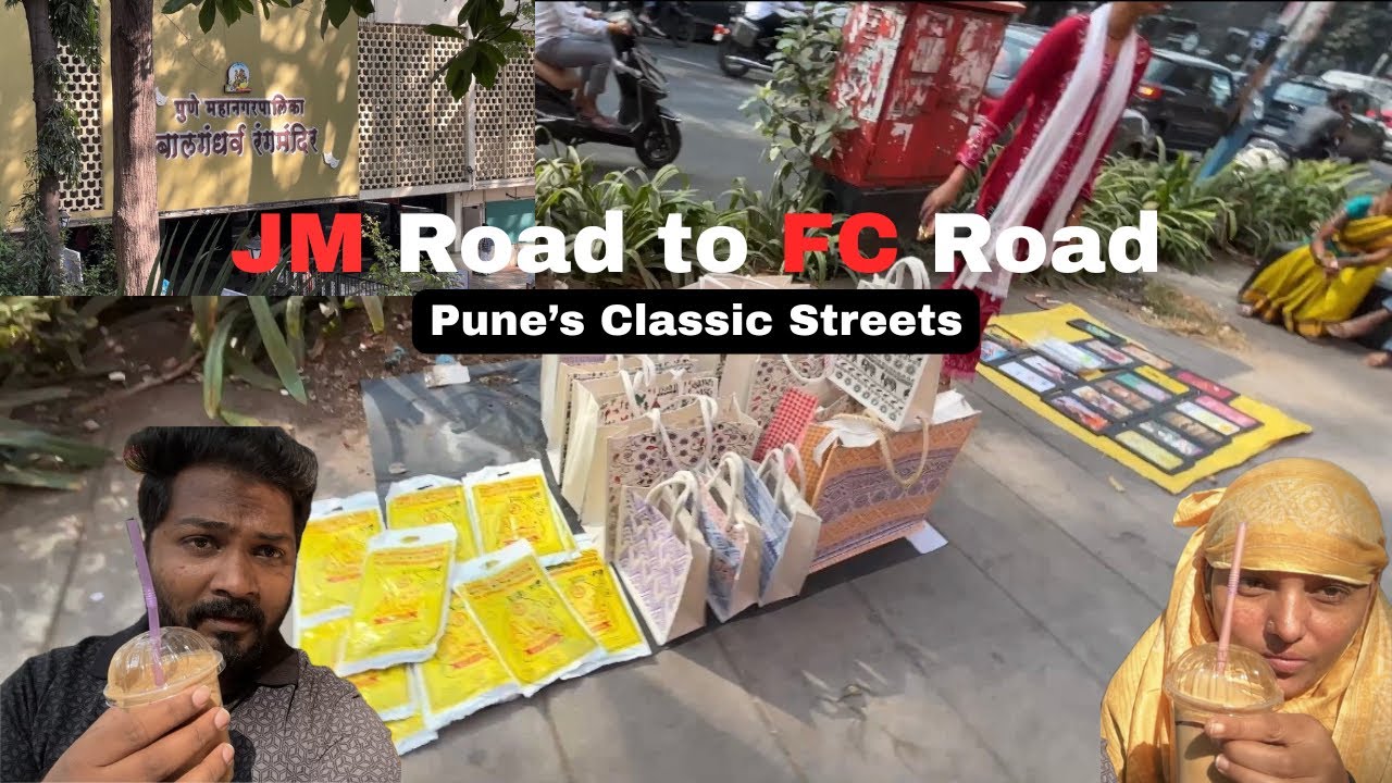 JM Road to FC Road Safar | Pune Street Life, Shopping & Real Vibes| पुण्याची खरी स्ट्रीट vibe