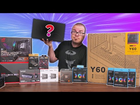 Building a Beautiful Red All-AMD Gaming PC with a Mystery GPU!