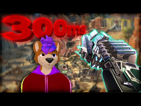 Furry Uses Charge Rifle At 300 Ping In WILD CARD | Apex Legends - YouTube