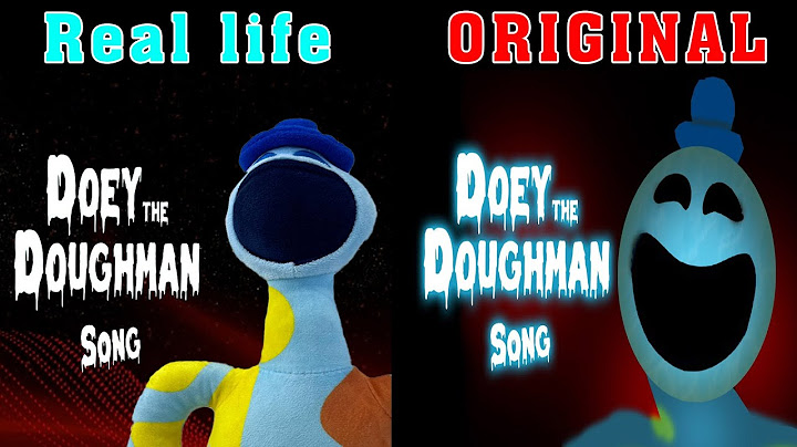 Doey The Doughman Theme Song!!  | Poppy Playtime Chapter 4 Animation | Original vs Plush Toys