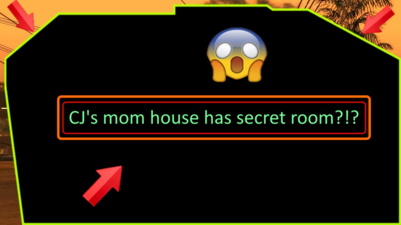 GTA San Andreas Definitive Edition: Secret Room in Cj's mom house!