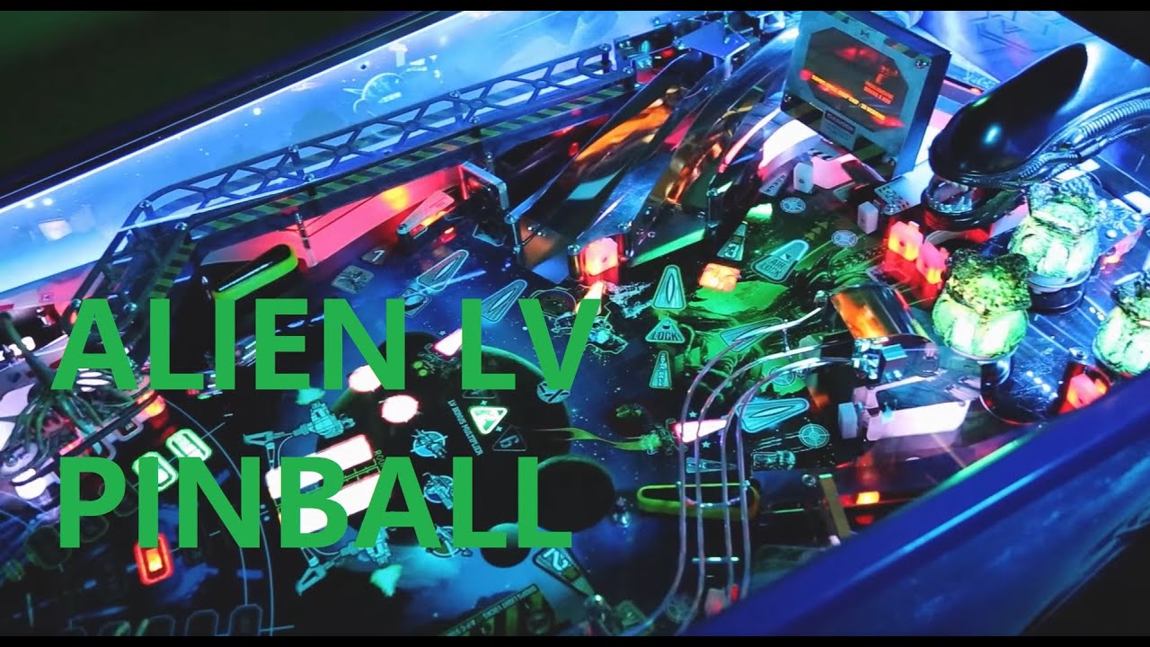Pinball Brothers Alien LV 426 Pinball Machine YouTube