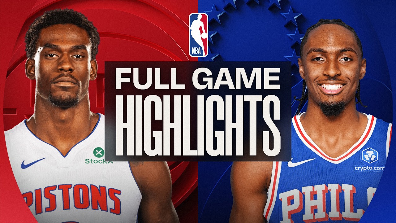 PISTONS at 76ERS | FULL GAME HIGHLIGHTS | April 4, 2026