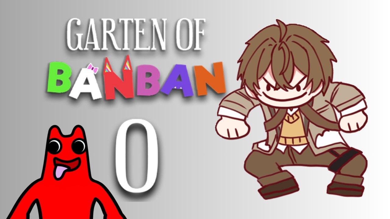 【遊戲雜談】這遊戲不是恐怖遊戲【文寂羽】#Garten of Banban 0 #vtuber #新人vtuber #台灣vtuber 縮圖