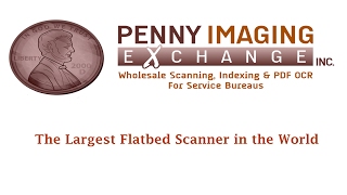 One of The Largest Flatbed Scanners in the World