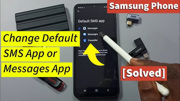 How to Change Default Message App or SMS App on Samsung Galaxy A17 5G