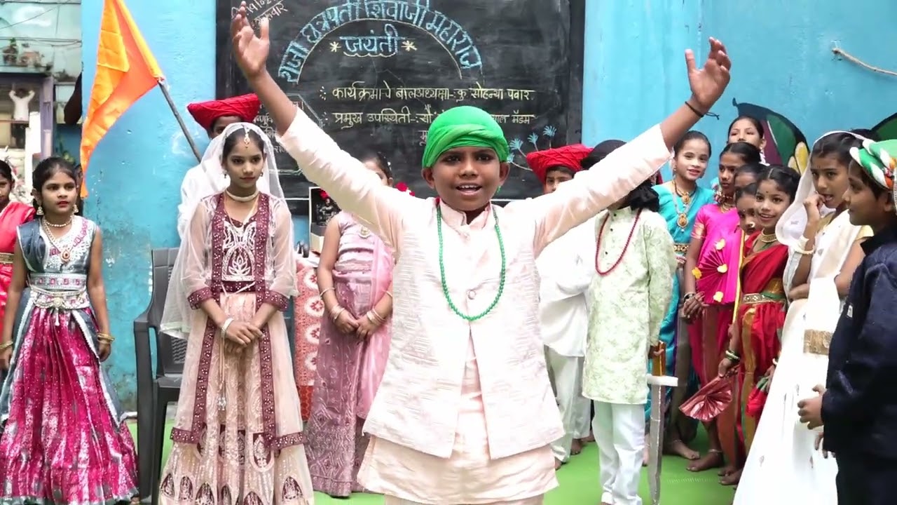 रा. रा. बुर्ला प्रा.शाळा, सोलापूर                                           शिवजन्मोत्सव सादरीकरण 🚩🚩