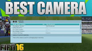 FIFA 16 Best Camera Settings Tutorial / Best Camera Angle on FIFA 16 / Tips & Tricks screenshot 2