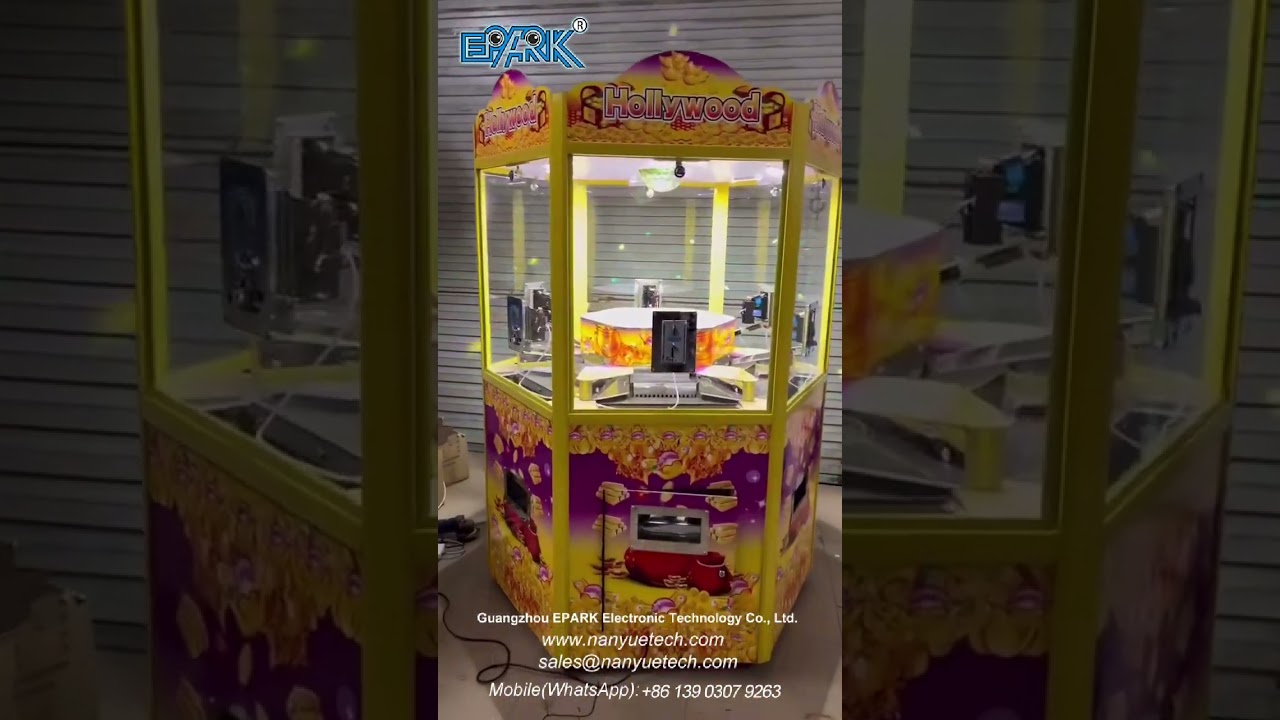EPARK Gift Machine Lottery Machine Vending Arcade Claw Machine Coin Operated Doll Catch Games
