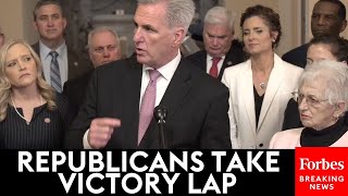 JUST IN: House Republicans Take A Victory Lap Passing Their Energy Bill