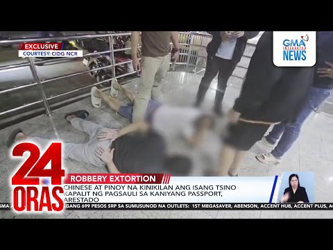 Chinese at Pinoy na kinikilan ang isang Tsino kapalit ng pagsauli sa kamyang passport,... | 24 Oras