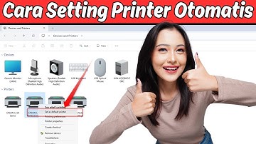 cara setting default printer windows 11