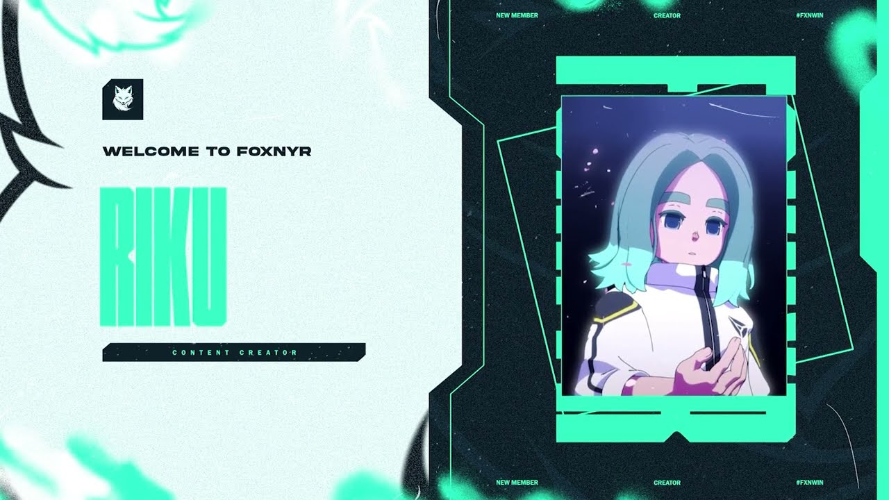 Welcome @RikuMisumi to Foxnyr Esports!