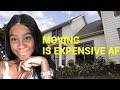 MOVE IN VLOG 1: HOUSE TOUR +Moving out @ 19