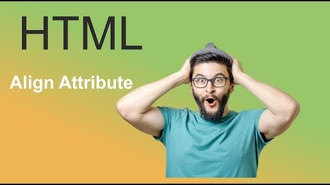 Align Attribute in HTML [Hindi/Urdu]