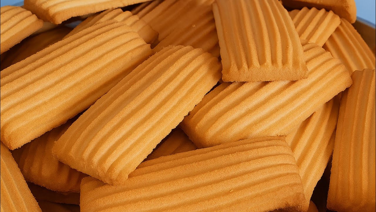 بسكوت النشادر المنفوخ بتاع زمان ❌بدون ماكينة لا زبدة ولا سمن ب ٢بيضة وكيلو دقيق لزوم كوب شاهي 