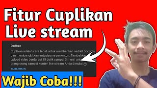 Fitur Baru Cuplikan Live Streaming Youtube