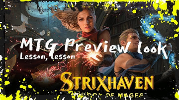 MTG Preview strixhaven - Lesson, Lesson and Lesson
