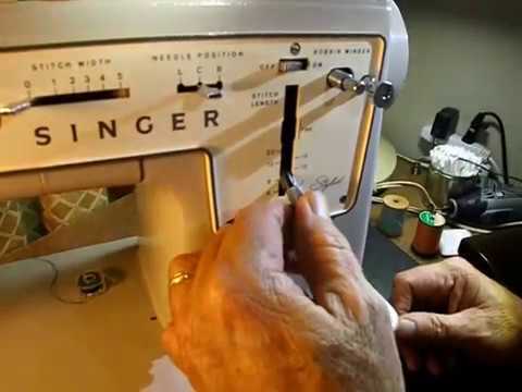 TOUR THE FEATURES OF THE SINGER MODEL 457 STYLIST SEWING  