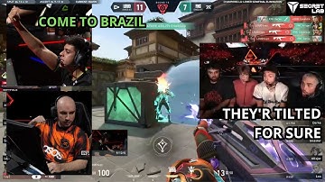 Tarik Reacts to LOUD tuyz INSANE CLUTCH vs FNATIC | Derke DESK SLAM | Valorant Champions 2023 | #vct