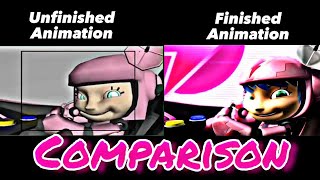 Kerwhizz Pod Transformation Animation  Finished & Unfinished Comparison