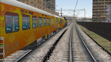 MSTS Indian Railways CST-Karmali Tejas Express CST-Thane Journey