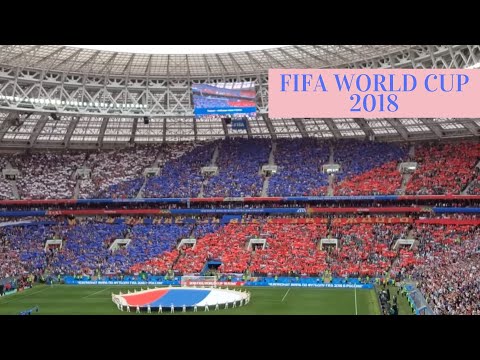 Russia national anthem FIFA World Cup 2018 национальный гимн  оссии (Fan Cam)