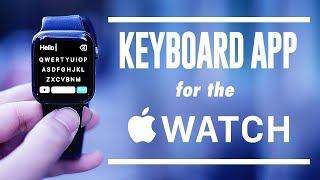 Apple Watch hack number 5💥 watch Tik Tok from your Apple Watch 🥳#app, how to get keyboard on watch