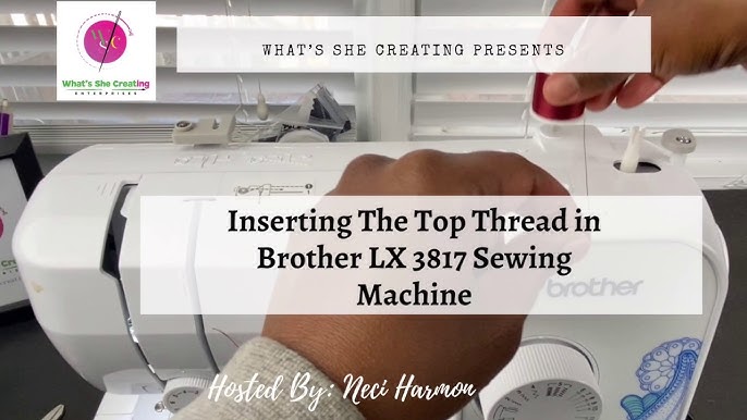 Explaining The Basic Machine Parts of Brother LX 3817 Sewing