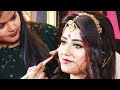 Full hd/3d Royal classic Bridal makeup tutorial step by step with full products details and name