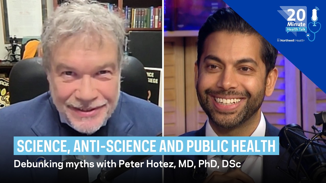 Science, anti-science and public health: Debunking Myths with Peter Hotez, MD