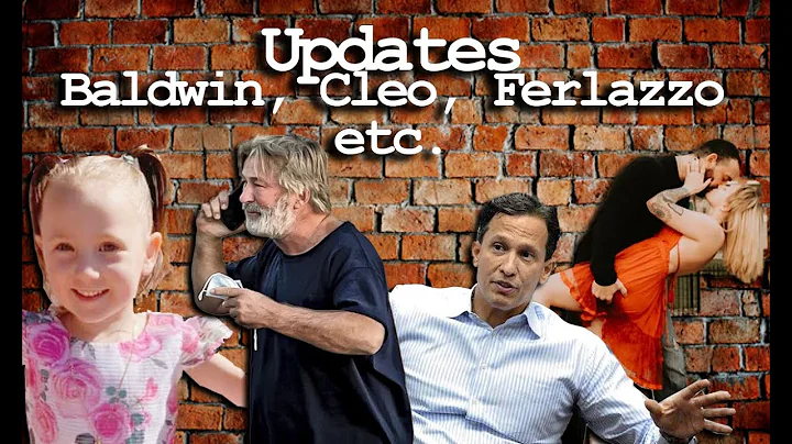 Updates - Alec Baldwin, Cleo Smith , Ferlazzo etc.
