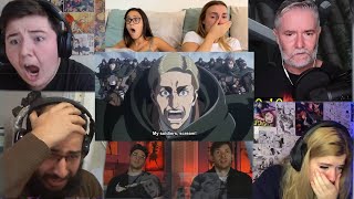 ERWIN'S LAST SPEECH FOR THE SUICIDE CHARGE. ATTACK ON TITAN SEASON 3 EPISODE 16 REACTION MASHUP Resimi