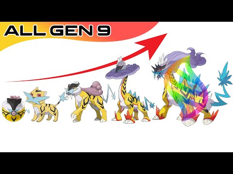 Drawing Every Mega Evolution Pokémon TCG #2, All Gen 9 Paldea, WORLD  RECORDS, Max S 