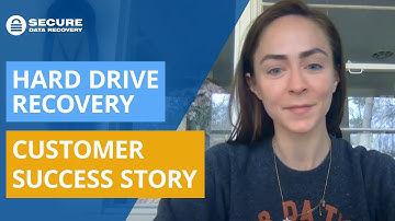 External Hard Drive Recovery Customer Success Story | Secure Data Recovery