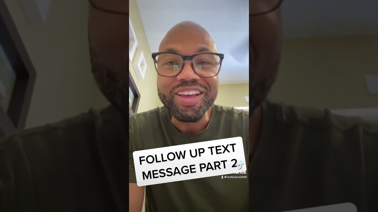 How to send follow-up text messages part 2 out of 4