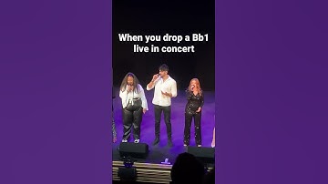 Thumbnail of Dropping a MEGA low note LIVE in concert! #bass #harmony #subharmonics #icca #acappella #acapella