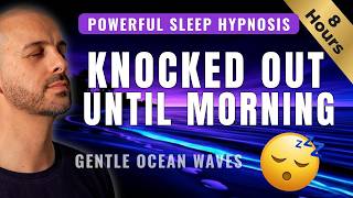 Powerful Sleep Hypnosis to Drift Off Easily | Ocean Waves | Black Screen