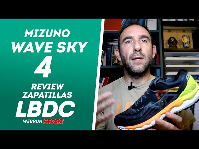 La máxima amortiguación y suavidad para correr a diario como si flotaras  con la Mizuno Wave Sky 7