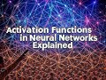 Unlocking Neural Networks: Activation Functions Demystified!