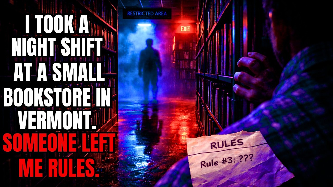 I Took a Night Shift at a Small Bookstore in Vermont Someone Left Me Rules