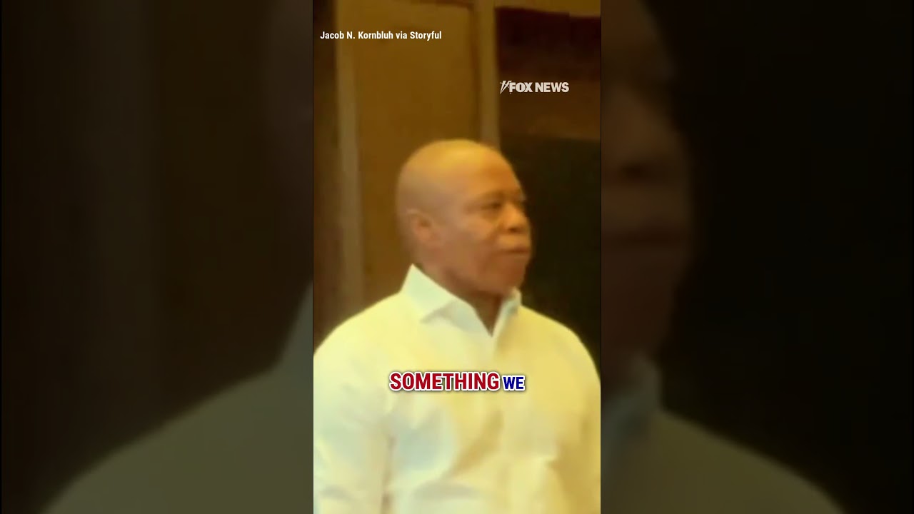 Mayor Adams: If I was a Jewish New Yorker with children, I would be concerned right now #shorts #usa